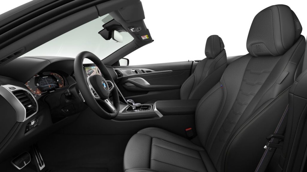 BMW 840 Cabrio Interior Interieur Fahrerseite