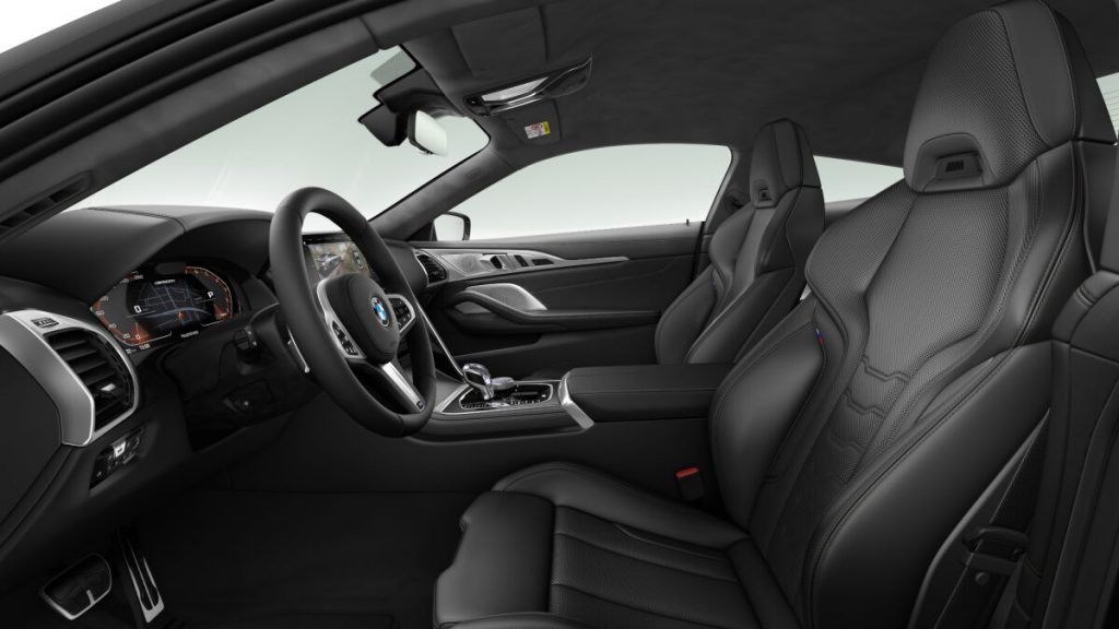 BMW 840 Coupe Interior Fahrerseite Interieur